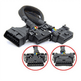 thumbnail image 5 of 2PCS 2 IN 1 OBD2 Extension Cable OBDII Male to 2 Female Splitter Car Computer Connection Conversion Plug Socket 30CM,2 x OBD2 Extension Cable,Black, 5 of 5