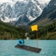 thumbnail image 5 of Caña de en de invierno plegable con punta hacia arriba con poste indicador de asta , accesorios de pesca portátiles para Sharpla Bandera marcadora de pesca en hielo, 5 of 8
