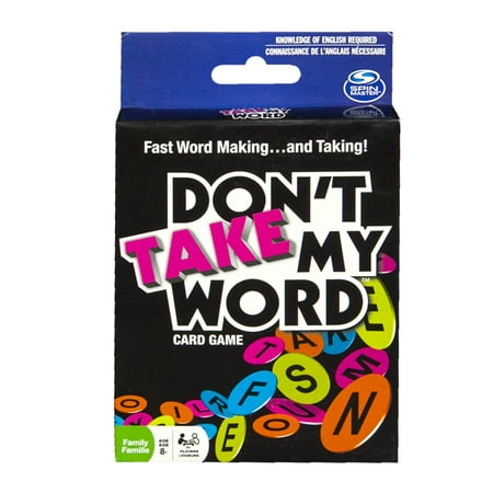 Spin Master Games - Don't Take My Word - Card (Iconic Masters Best Cards)