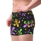 thumbnail image 2 of Fotbe Mardi Gras Carnival4 Calzoncillos Tipo Boxer con Bolsa de Soporte Total para Hombre, X-Temp Fresco, Transpirable y de Secado Rápido-Small, 2 of 5