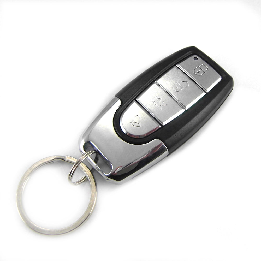 Anself Universal Car Alarm System, Non Destructive Install, 12V Automobile Device, 7 Levels Sensitivity