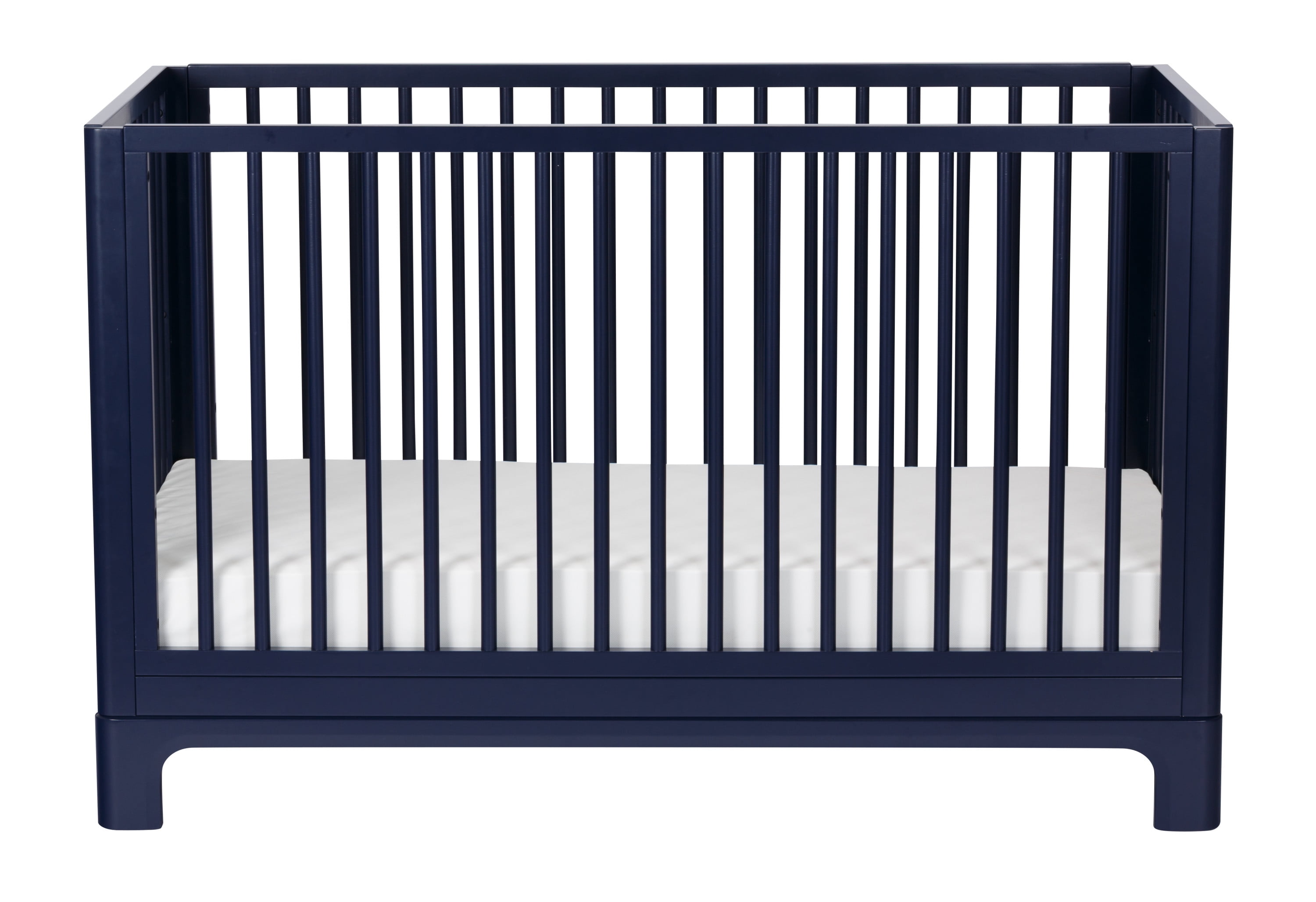 Little Seeds Posey 4-in-1 Convertible Baby Crib , Deep Blue