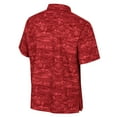 thumbnail image 3 of Men's Colosseum Cardinal Arkansas Razorbacks Ozark Button-Up Shirt, 3 of 3
