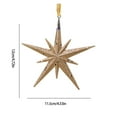 thumbnail image 3 of Christmas Tree Decor Christmas Decoration Pendant Exploding Star Pendant Christmas Tree Decorations 50% 0ff Clearance!, 3 of 6