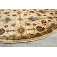 thumbnail image 4 of Nourison Delano Traditional Ivory 5'3" x ROUND Area Rug, (5 Round), 4 of 6