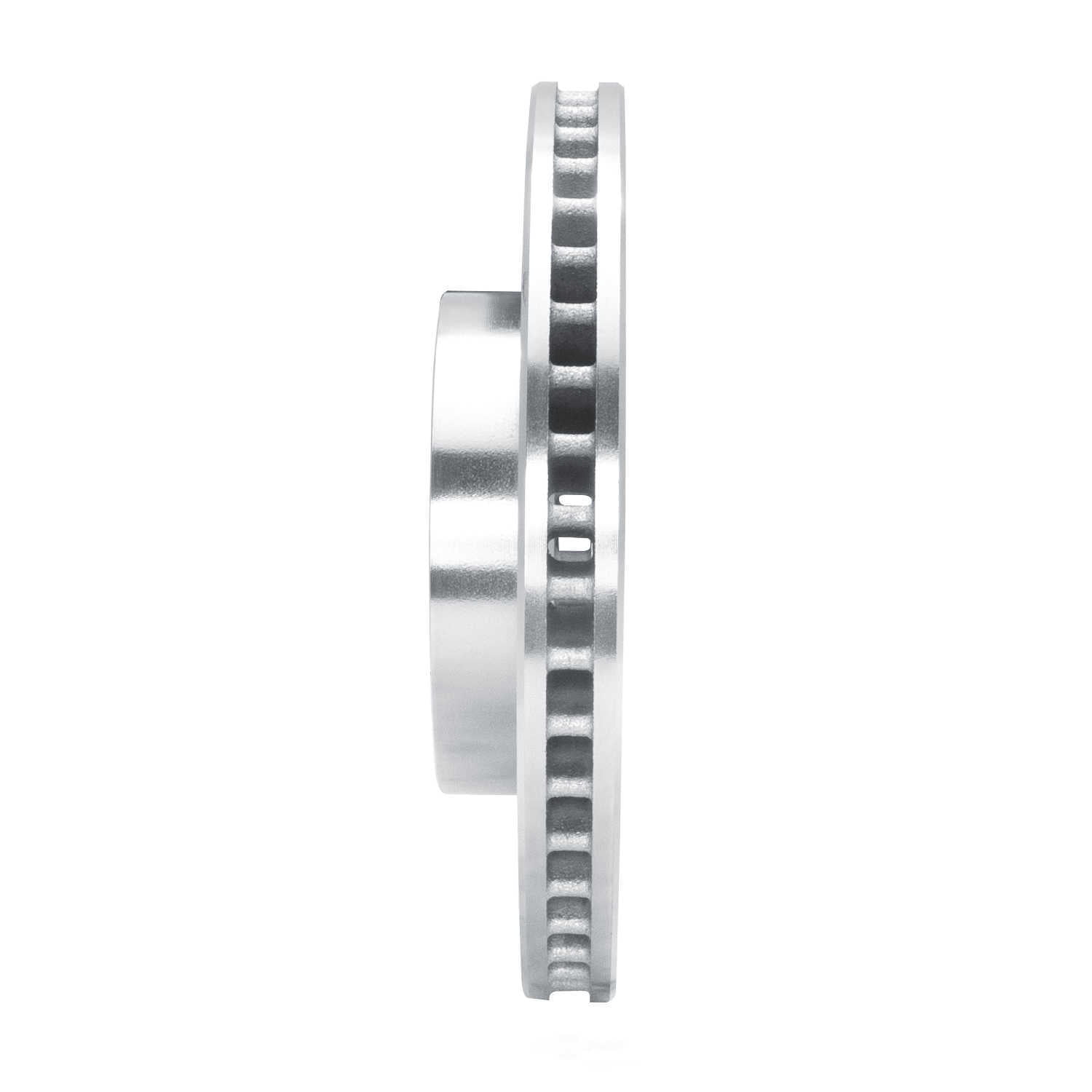 Dynamic Friction Company 631-76087R DFC Brake Rotor - Drilled And Slotted - Silver