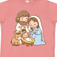 thumbnail image 4 of Inktastic Nativity Scene Christmas Manger Boys or Girls Toddler T-Shirt, 4 of 5