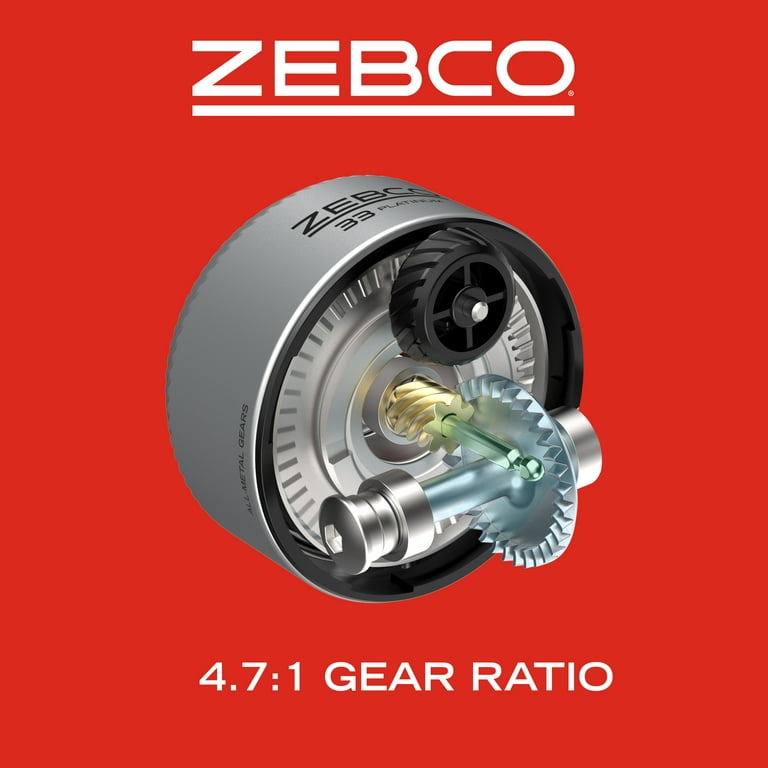 ZEBCO 33 Platinum Spincast Reel