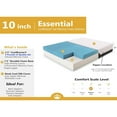 thumbnail image 5 of Dynasty Mattress 10 Inch CoolBreeze Gel Memory Foam Mattress w/ Cover, King, 5 of 10