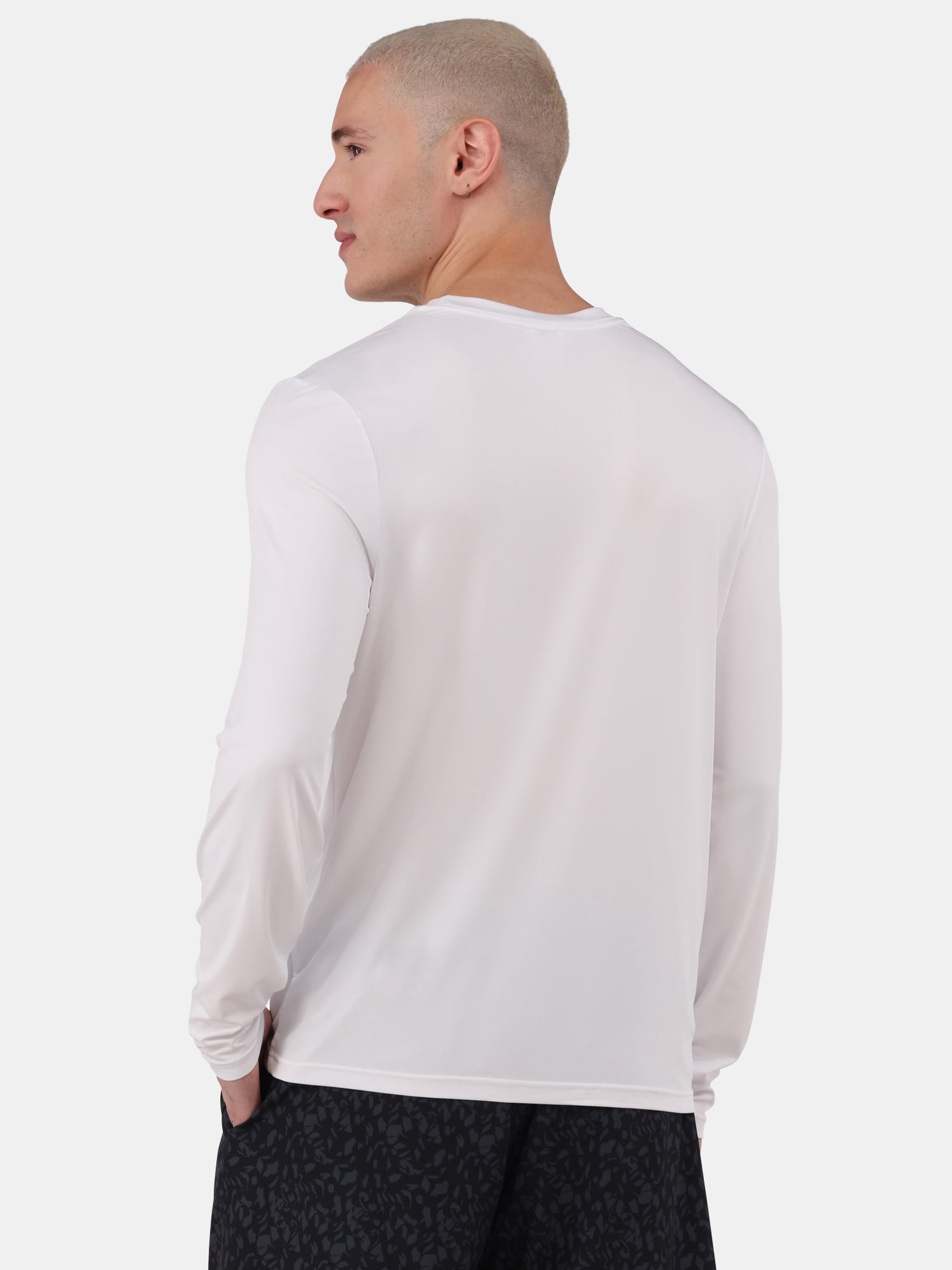 Reebok Men's & Big Men's Long Sleeve Sun Shirt with UPF 50+, Sizes S-3XL