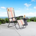 thumbnail image 5 of BrylaneHome Outdoor Zero Gravity Lawn Chair Foldable Patio Recliner Anti Gravity Lounge Chair w/Pillow for Outdoor Camp Poolside Backyard Beach (250 Lb Capacity), 5 of 6