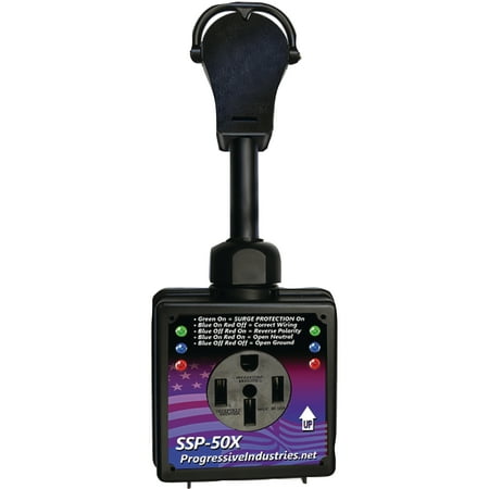 Progressive Industries SSP50X 50A 120/240V Smart RV Surge ...