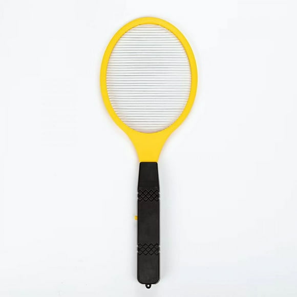 Raquette Anti-Mouches Électrique avec Filet Maillé Sécuritaire - Zappeur de Moustiques à Piles pour Insectes, Insectes Moucherons et Insectes