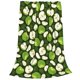 thumbnail image 2 of Fotbe Green Fruit Manta de Franela Acolchonada con Estampado, Súper Suave y Esponjosa, Extra Grande para Sofá, Cama, Uso Todo el Año-50"x40", 2 of 7