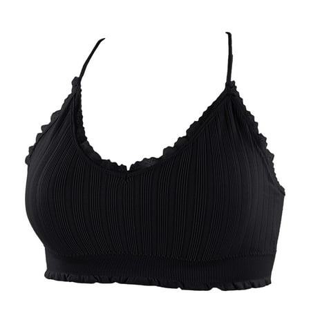 

Larisalt Bras For Women Full Coverage Women s Blissful Benefits Back-Smoothing Comfort Wireless Lift T-Shirt Bra Black One Size