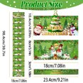 thumbnail image 3 of Steadline Folding Holiday Envelope,Christmas Themed Surprise Pouch With 10 Card Slots,Thick Paper Construction,Interactive Game Prop And Gift Container For Family Gatherings(Green), 3 of 6