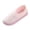 Pink, variant on Slippers for Women, Tiny Daisy Embroidery Soft Fabric Slip On House Shoes Light Anti Skid Flat Bedroom Footwear Blue Size 7.5