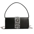 thumbnail image 3 of Bolsos de mano de nailon con pequeñas cadenas cuadradas y cierre de diamantes, bolsos de hombro de moda para mujer 2024, bolsos de fiesta simples y brillantes, nuevos estilos, 3 of 5