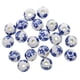 thumbnail image 2 of espaciadoras sueltas de de cerámica Floral redonda de 20 piezas para joyas artesanales Zulema suministros de artesanía, 2 of 8
