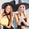 thumbnail image 2 of ZOUBAOQ Personalized Social Funny 3D Facial Expression Masks Women Men Prom Party Ride Breathable Mouth Face Mask Creative Printed Masks, 2 of 8