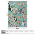 thumbnail image 4 of Qinduosi Throw Blanket, Flannel Cute s Themed Throw Blankets, Soft Throw Blanket for Home Boys Women Gifts, 4 of 6