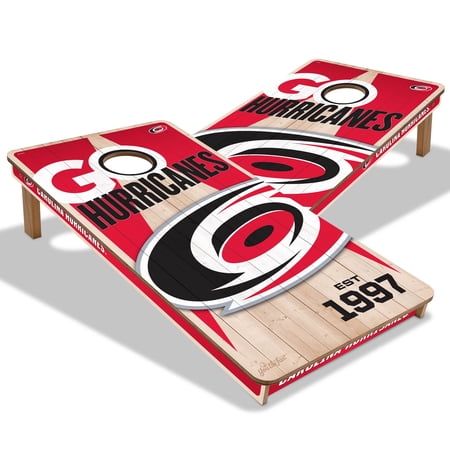 YouTheFan NHLCarolina Hurricanes 2 x 4 Cornhole Game No Bags