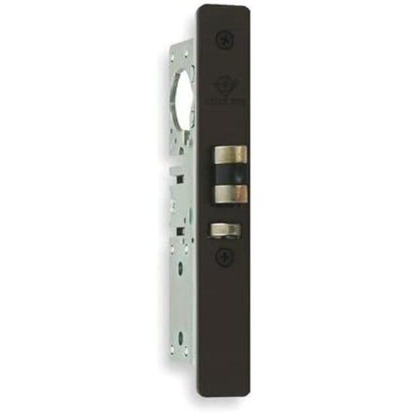 Adams Rite 451045101313 1.5 x 4.625 in. Left Hand Standard Duty Deadlatch Standard Mortised Strike, Dark Bronze Anodized