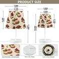 thumbnail image 4 of Yayeee Mini Table Lamp 10.8" Dimmable with Fabric Shade 3 Color Temperatures, Strawberry Cake, 4 of 7