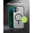 thumbnail image 2 of Phone Case ZAGG Santa Cruz Snap iPhone 16 Plus MagSafe Clear, 2 of 6