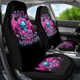 thumbnail image 1 of Skull Lady Car Seat Cover In My Next Life I Want To Be The Karma Fairy DT01, 1 of 4