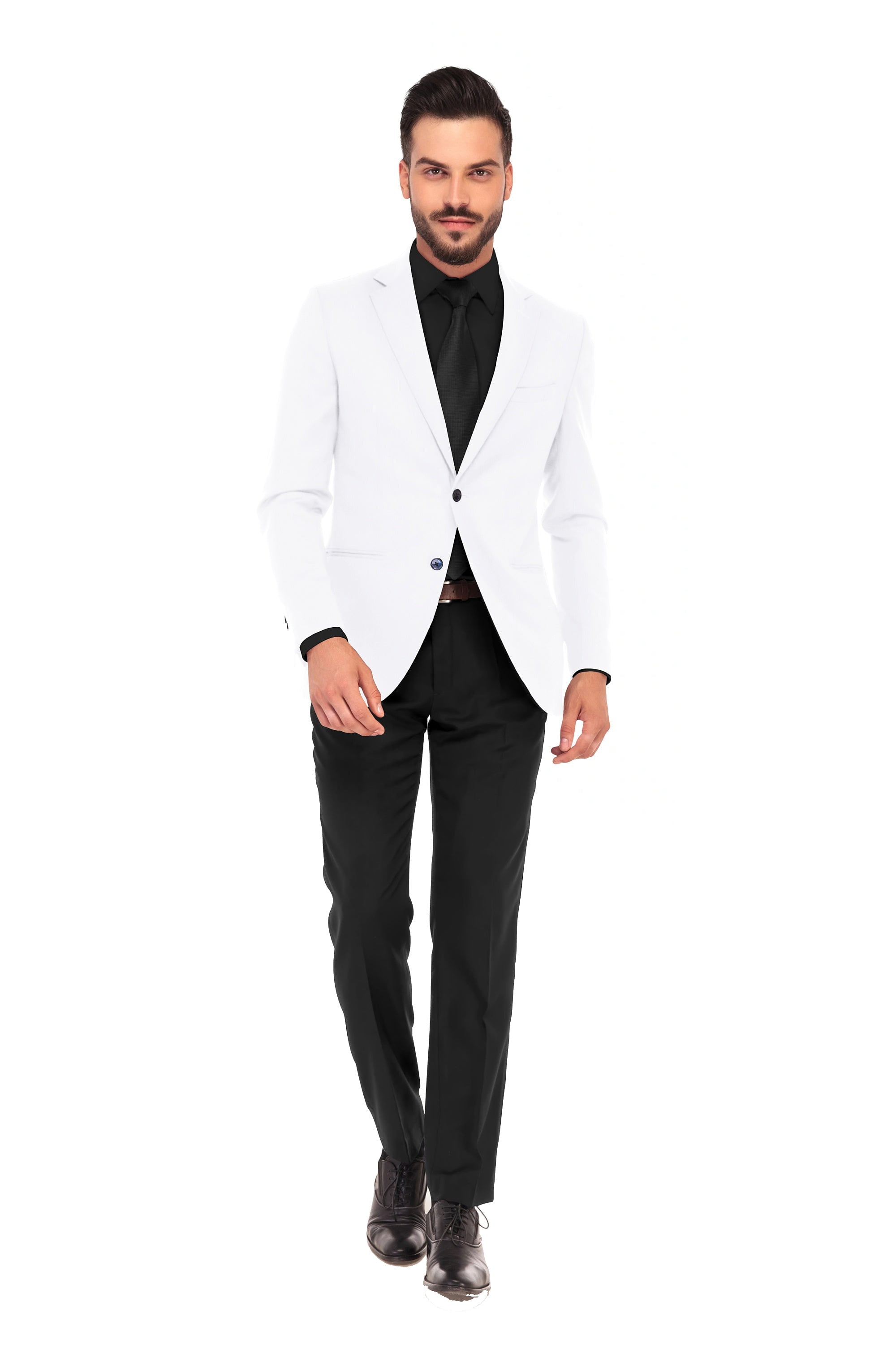 Elina fashion Men's Formal Blazer Jacket Comfort Office Suit Jacket