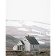thumbnail image 3 of Straatsma, Leah 20x24 Black Modern Framed Museum Art Print Titled - Minimalist House Landscape, 3 of 5