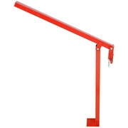 Quick and Easy Fence Post Extraction 36-inch T Post Puller Alloyed Steel Bar Grabber Painted Finish Durable and Sturdy Construction