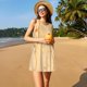 thumbnail image 3 of Balery taco tortilla Vestidos de verano para mujer con estampado: vestido holgado sin mangas, vestido playero informal y cómodo para días calurosos., 3 of 7