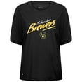thumbnail image 2 of Women's Levelwear Black Milwaukee Brewers Bloom Sizzle T-Shirt, 2 of 3