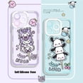 thumbnail image 2 of Kuromi Pachacco Cinnamoroll Soft Case for iPhone 14 Pro Max 13 12 Mini 11 Pro XR XS X 8 7 6 6S Plus SE 2020 Hello Kitty Cover, 2 of 5