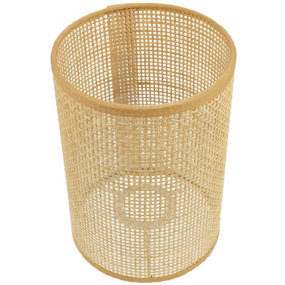 Woven Lamp Shade Country Hotel Lamp Cover Rattan Lampshade E27/E14 Lampshade for Table Lamp
