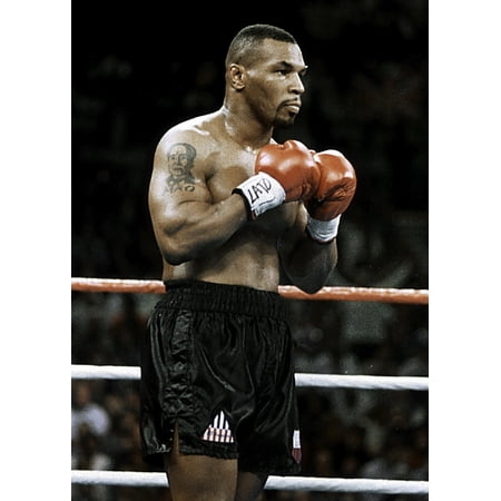 Mike Tyson in the Ring Photo Print (8 x 10) - Walmart.com - Walmart.com