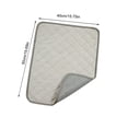 thumbnail image 3 of Esterilla Refrescante para Perros Grande (40 X 50 Cm) | Almohadilla Autorefrigerante para Mascotas En Azul, Gris y Rosa | Manta Transpirable y Ligera para Cama de Perro | Funda Portátil para Asiento, 3 of 6
