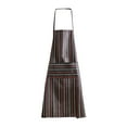thumbnail image 5 of Bxaolu 1 Pack Apron - Unisex, Stripes Bib Kitchen Apron, Cooking Apron, Aprons for Women with Pockets, Chef Aprons for Men, 5 of 6