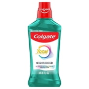 Colgate Total Alcohol Free Mouthwash, Spearmint, 33.8 FL OZ