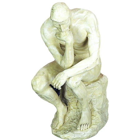 Polystone Diorama - Polystone Thinker Statue For Great Decor Lovers