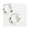 Silver, variant on Women's Gold Edge Hoop Ear Sense Earrings by Howard's