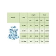 thumbnail image 7 of Infant Baby Girls 2 Piece Summer Set, Fly Sleeve Square Neck Flower Romper Dress + Cute Headband Outfits, 7 of 7