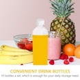 thumbnail image 4 of EIGTHTAIL Bouteillesclair Eau Boisson Boisson Bouteille Créative Soda Vide Réutilisable Rangement Cola Capcontainers, 4 of 10