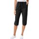 thumbnail image 1 of Karen Scott Pantalones recortados casuales de cintura cómoda para mujer, negro, pequeño, 1 of 1