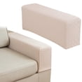 thumbnail image 2 of Couch Arm Covers & Arm Chair Covers, Ngxiha Arm Rest Covers for Sofa Stretch Sofa Armrest Protectors with Non-Slip Grip, Machine Washable Polyester Fabric for Recliner/Loveseat/Sectional, 2 of 9
