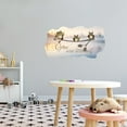 thumbnail image 3 of Animal Wall Decals for Children Playroom - Happy Baby Owls on a Tree Branch Owl DIY & Creativity Boy Girl Bedroom Wall Sticker - Size: 40 In x 24 In, 3 of 5