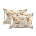thumbnail image 3 of Ryvnso Satin Pillowcase Cute Highland Cows Pillow Cases Standard Size 26x20in, 3 of 6