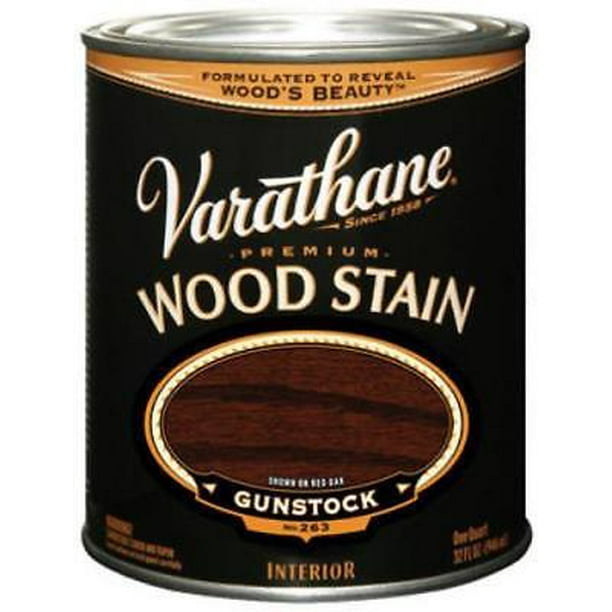 Varathane QT Gunstock Premium Oil Based Interior Wood Stain 2PK